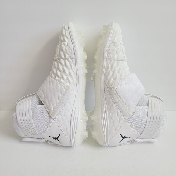 NEW Nike Jordan Force Savage Elite 2 Football Cleats CV1665-103 Size 17 White main image 7